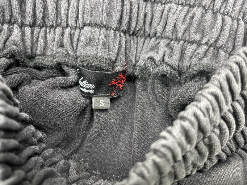 QC washed scalloped wide-leg pants 7740168608 1