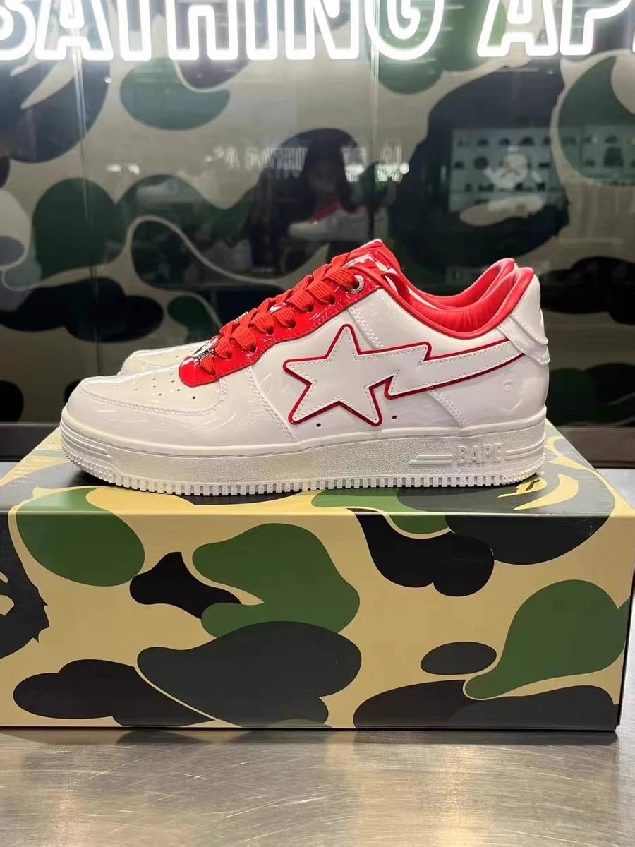 Bapesta low Black and white photo 11