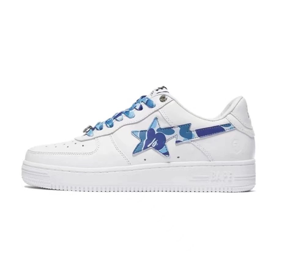 Bapesta low Black and white photo 24