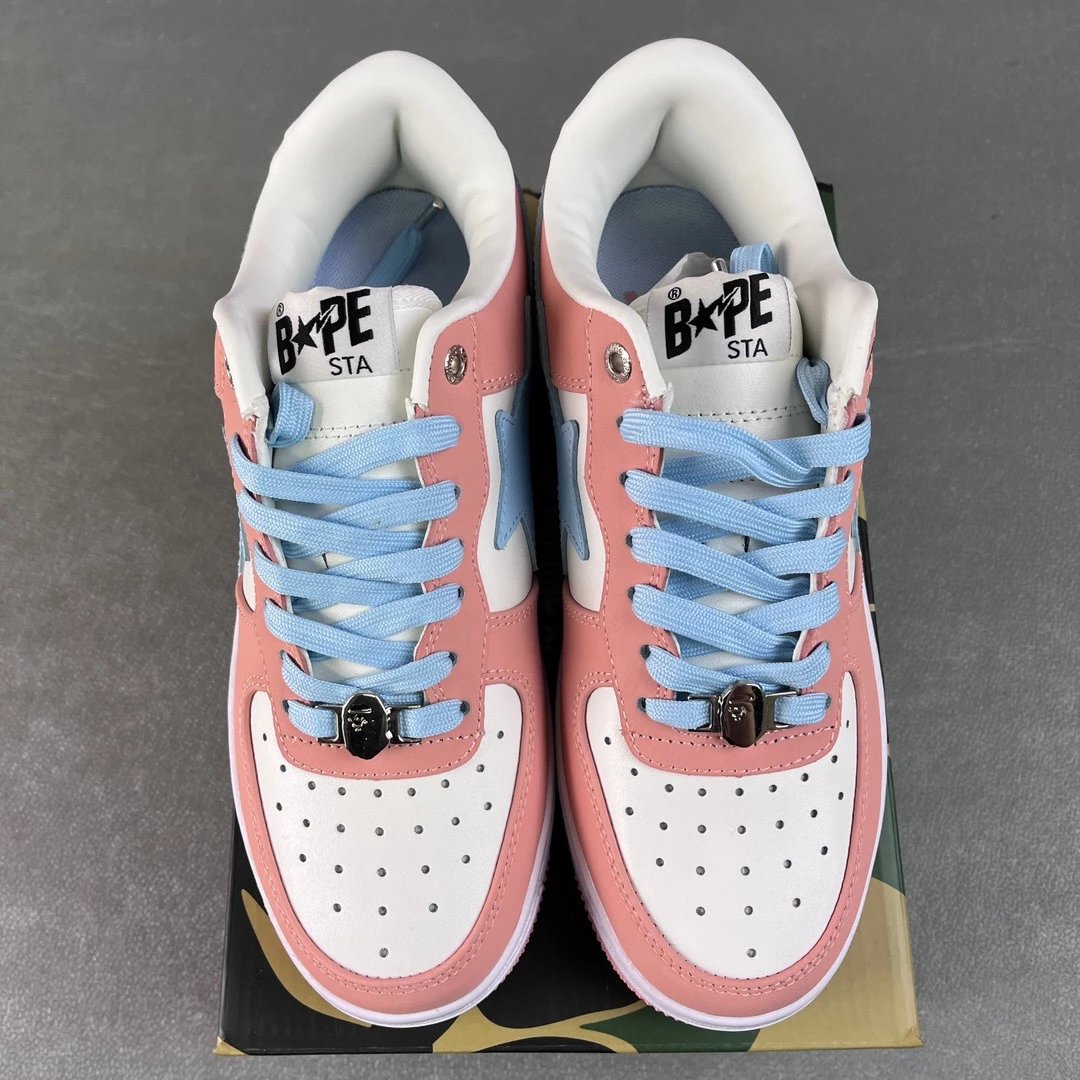 Bapesta low Black and white photo 42