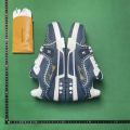 DW Version Cowhide Leather Lace-Up Round-Toe Low-Top Sneakers G7D photo 3
